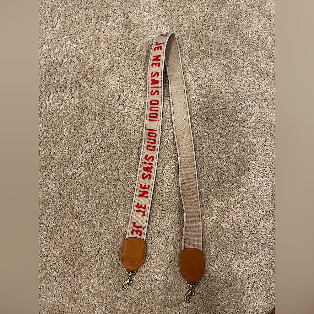 Clare V. Je ne sais quoi crossbody strap NWT